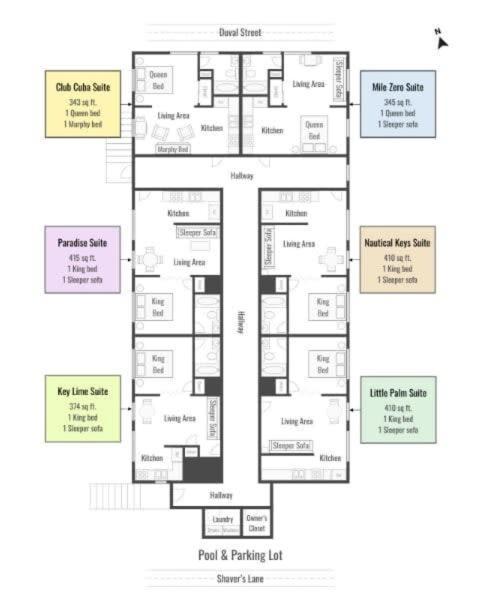 Holiday home 6 Bedroom 6 Bath On Duval Street *